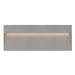 Kuzco Casa LED Exterior Wall/Step Lights, Gray/Clear - EW71412-GY