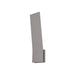 Kuzco Nevis 18" LED Exterior Wall Sconce, Gray/Frosted - EW7918-GY