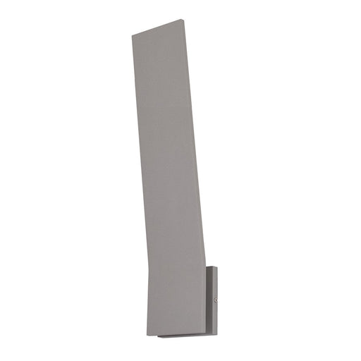 Kuzco Nevis 24" LED Exterior Wall Sconce, Gray/Frosted - EW7924-GY