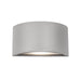 Kuzco Olympus 10" LED Exterior Wall Sconce, Gray/Frosted - EW9010-GY