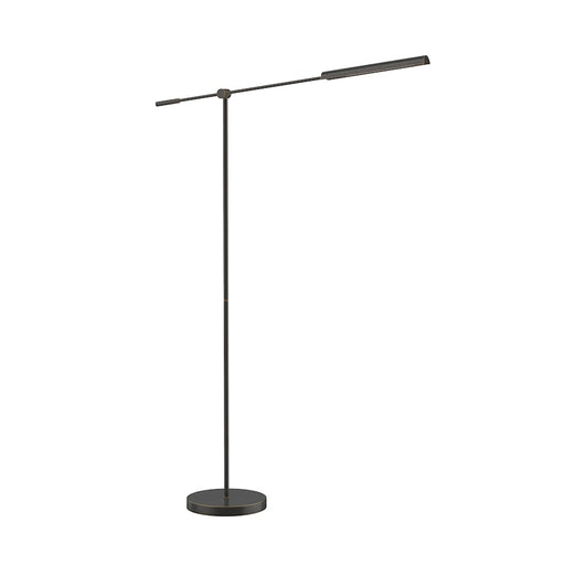 Alora Astrid 55" LED Floor Lamp, Metal/Urban Bronze/Clear - FL316655UBMS