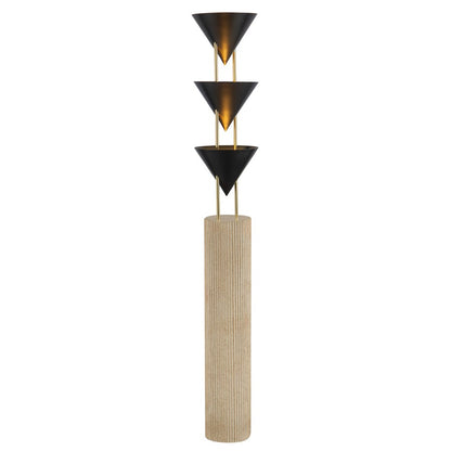 Kuzco Versus 67" Black Floor Lamp, Urban Bronze