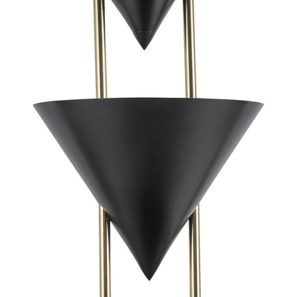 Kuzco Versus 67" Black Floor Lamp, Urban Bronze