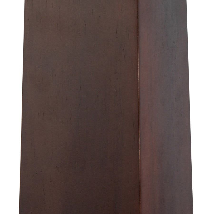 Kuzco Furrow 65" Red Floor Lamp, Peach