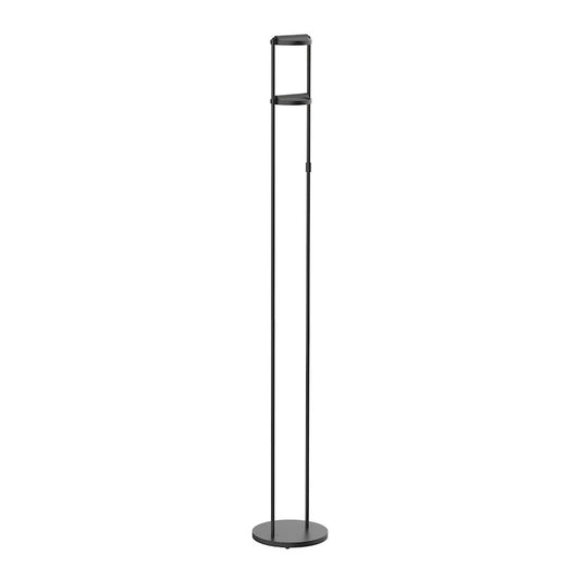 Kuzco Novel 68" LED Floor Lamp, Black/Acrylic Guide - FL72268-BK