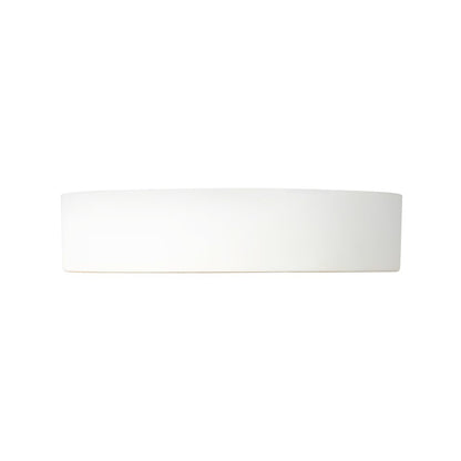 Kuzco Nix 5" Wht Dimmable LED Flush Mount, White/Gold