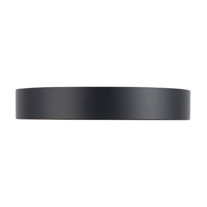 Kuzco Nix 7" Black Dimmable LED Flush Mount, Black/Gold