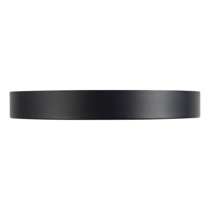 Kuzco Nix 9" Black Dimmable LED Flush Mount, Black/Gold