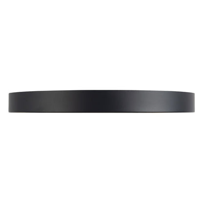 Kuzco Nix 12" Black Dimmable LED Flush Mount, Black/Gold