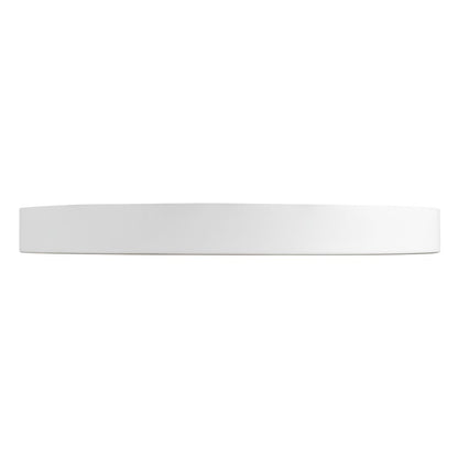 Kuzco Nix 12" Wht Dimmable LED Flush Mount, White/Gold