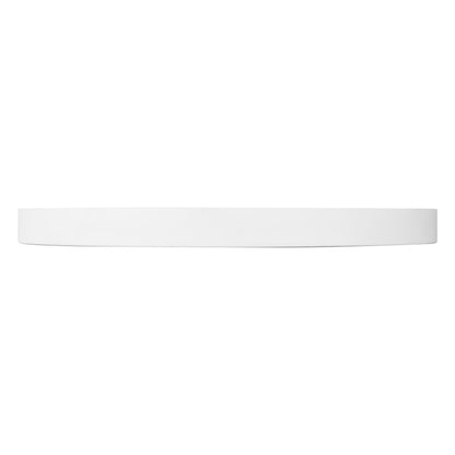 Kuzco Nix 15" Wht Dimmable LED Flush Mount, White/Gold