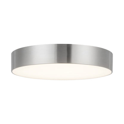 Kuzco Musa 8" Slvr Dim LED Flush Mount, Brushed Nickel - FM0703608BN