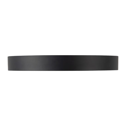 Kuzco Musa 11" Black Dimmable LED Flush Mount, Black