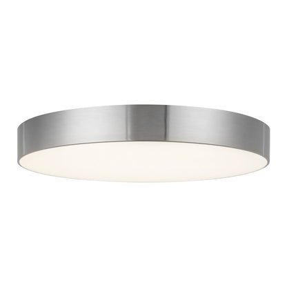 Kuzco Musa 11" Slvr Dim LED Flush Mount, Brushed Nickel - FM0703611BN