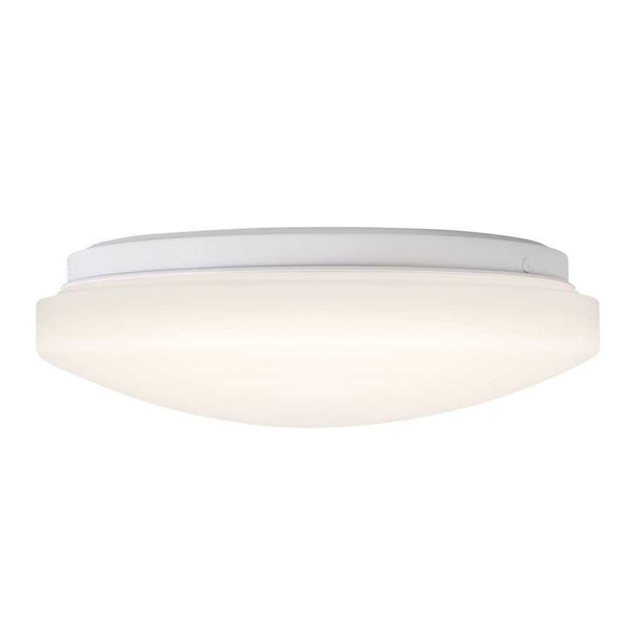 Kuzco Tio 11" Acrylic Wht Dimmable LED Flush Mount, Acrylic
