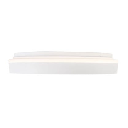 Kuzco Beanie 15" Wht Dimmable LED Flush Mount, White