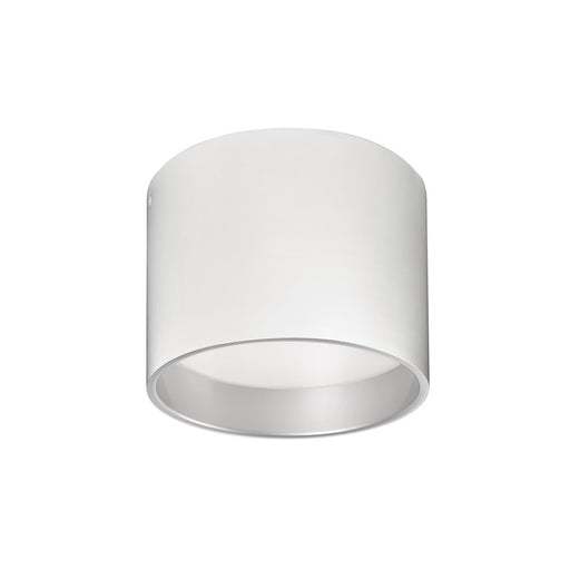 Kuzco Mousinni 10" LED Flush Mount, White/White Acrylic Diffuser - FM11410-WH