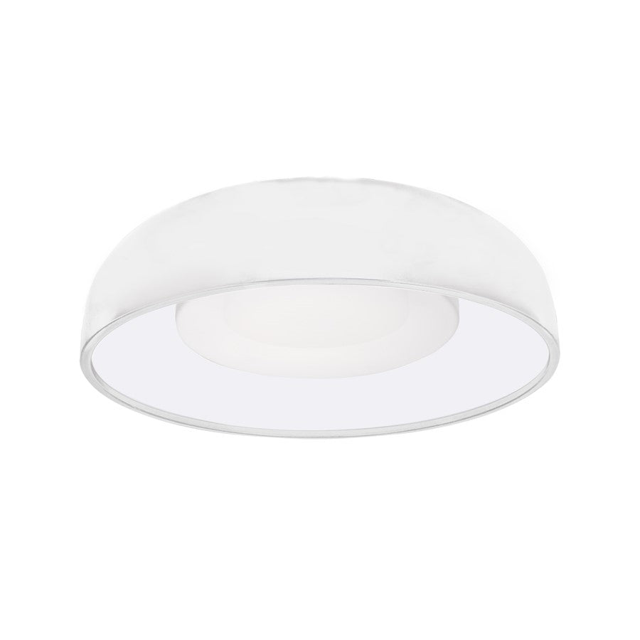 Kuzco Beacon 20" LED Flush Mount, White/Opal - FM13120-WH