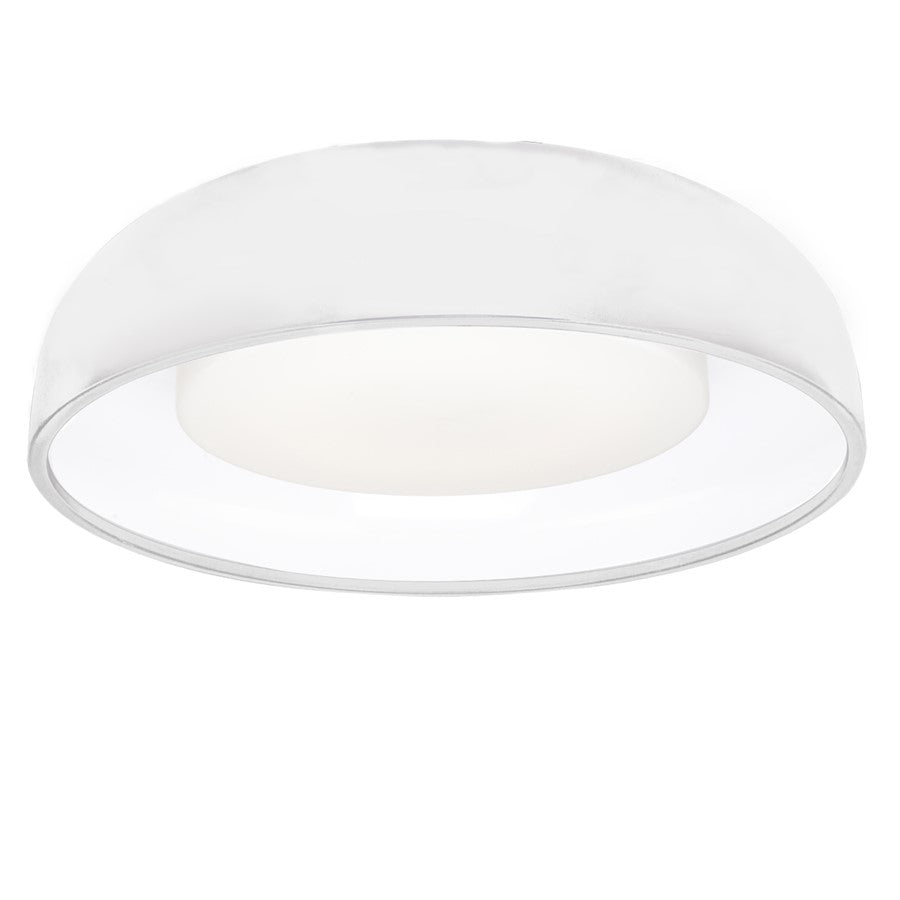 Kuzco Beacon 24" LED Flush Mount, White/Opal - FM13124-WH