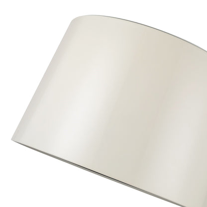 Kuzco Etta 12in Flush Mount | Modern Pearl White Steel and Polymeric Diffuser | Bedroom & Hallway | 1710lm 3CCT | Model FM16512-PW-3WCCT-UNV