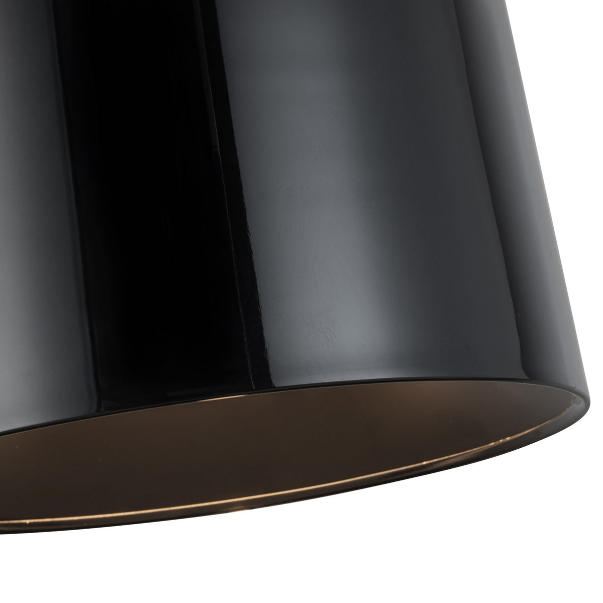 Kuzco Etta 20in 1-Light LED Flush Mount | Modern Jet Black Steel and Polymeric Diffuser | Bedroom & Living Room Ceiling | Model FM16520-JB-3WCCT-UNV