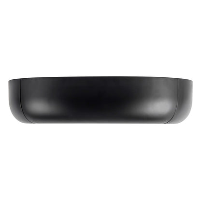 Kuzco Folio 15" Blk Dim LED Flush Mount, Blk - FM21514-BK