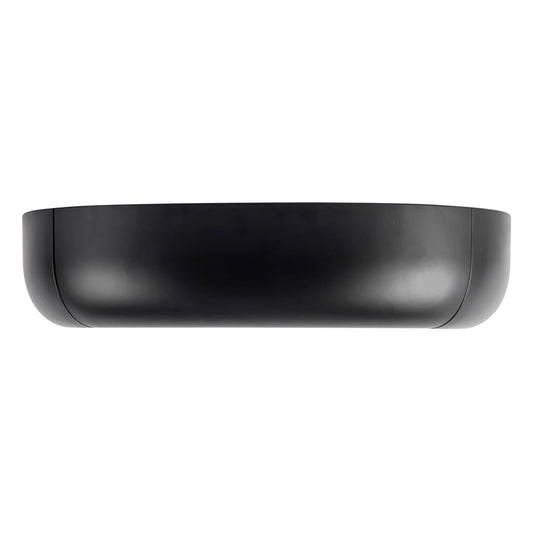 Kuzco Folio 15" Blk Dim LED Flush Mount, Blk - FM21514-BK
