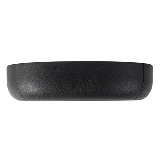 Kuzco Folio 15" Blk Dim LED Flush Mount, Brown Vegan Leather - FM21514-BVL