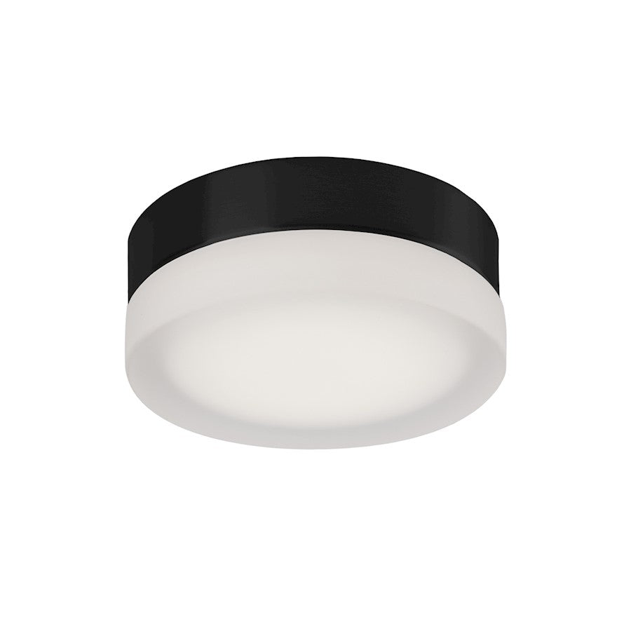 Kuzco Bedford 6" LED Flush Mount, Black/Frosted/Frosted - FM3506-BK