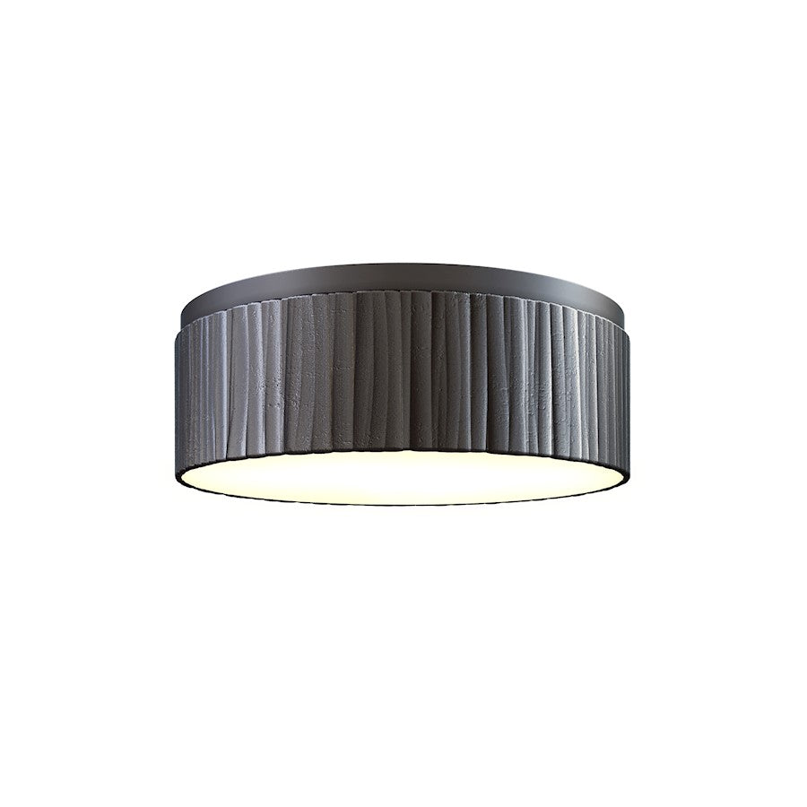 Alora Kensington 12" LED Flush Mount, Urban Bronze/Frosted - FM361212UB