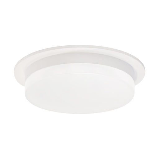 Kuzco Stockton 6" LED Flush Mount, White/White Acrylic Diffuser - FM42706-WH