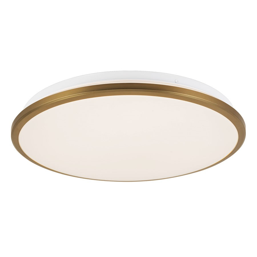 Kuzco Brook 15" Gold Dim LED Flush Mount, Brushed Gold - FM43315-BG-5CCT