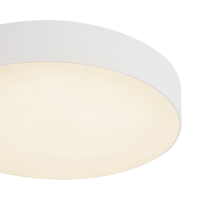 Kuzco Rynn 5" Wht Dimmable LED Flush Mount, White