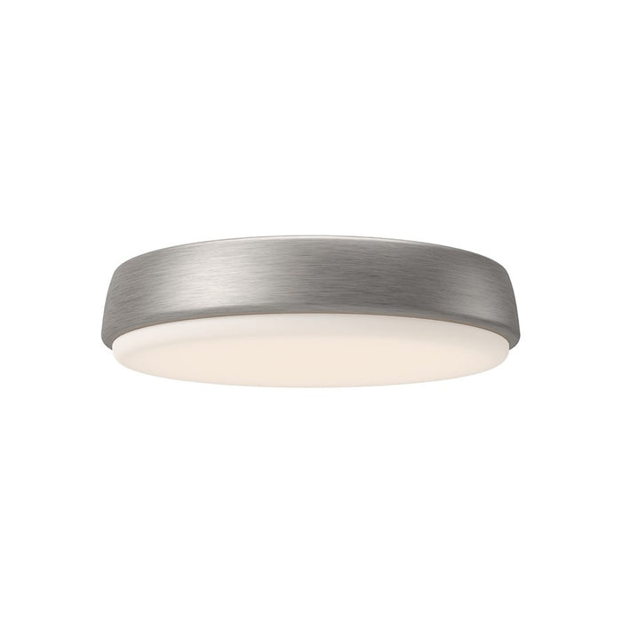 Alora Mood Laval 11" LED Flush Mount, Nickel/Frosted Acrylic - FM503611BN