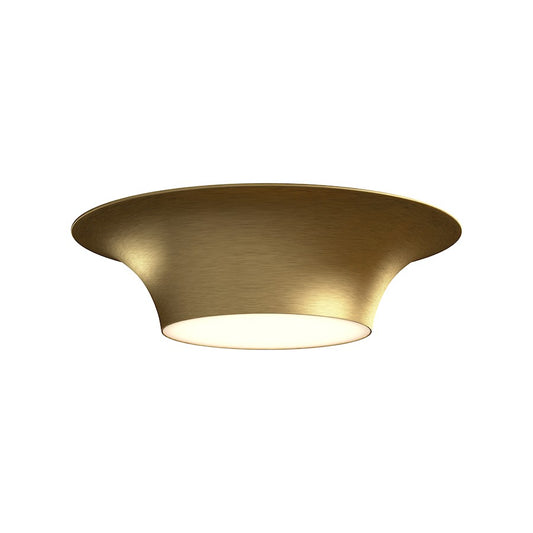 Alora Mood Emiko 2 Light 16" Flush Mount, Brushed Gold/Frosted - FM523016BG