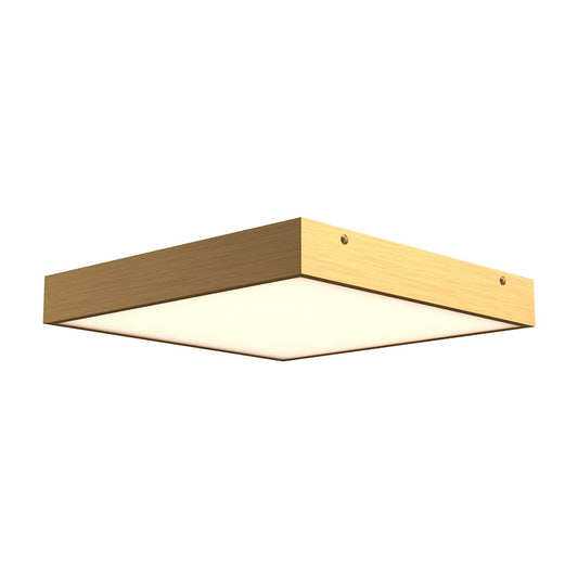 Alora Mood Sydney 11" LED Flush Mount, Aged Gold/Frosted - FM553011AG