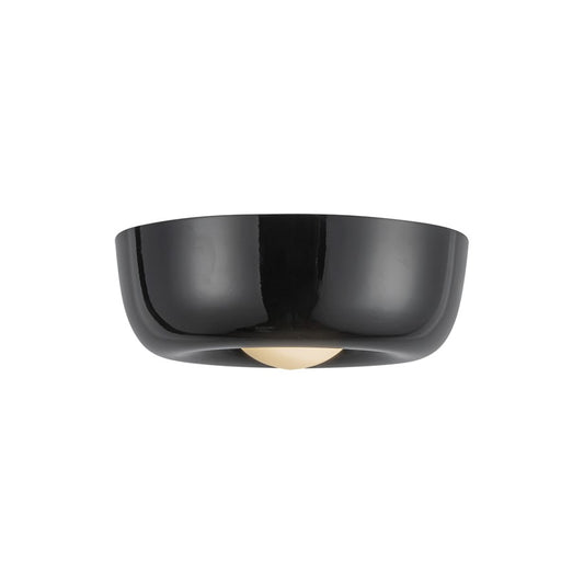 Kuzco Hayden 6" LED Flush Mount, Glossy Black - FM68506-GBK