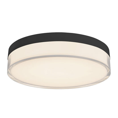 Kuzco Quara 7" Blk Dim LED Flush Mount, Blk - FM7-251-BK