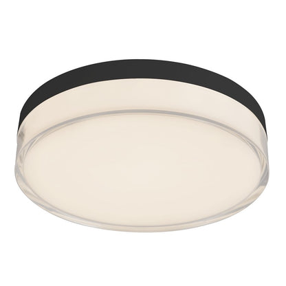 Kuzco Quara 7" Black Dimmable LED Flush Mount, Black