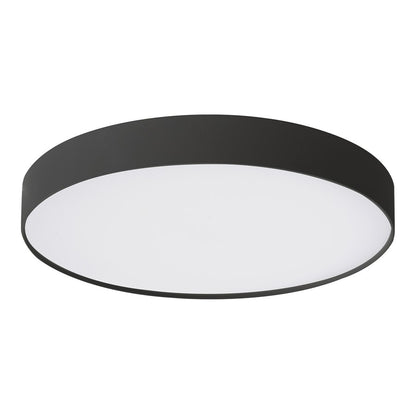 Kuzco Rynn 7" Black Dimmable LED Flush Mount, Black