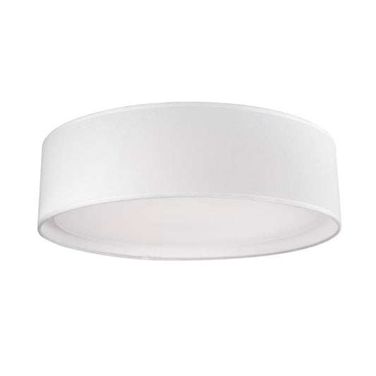 Kuzco Dalton 16" LED Flush Mount, White/White Acrylic Diffuser - FM7916-WH