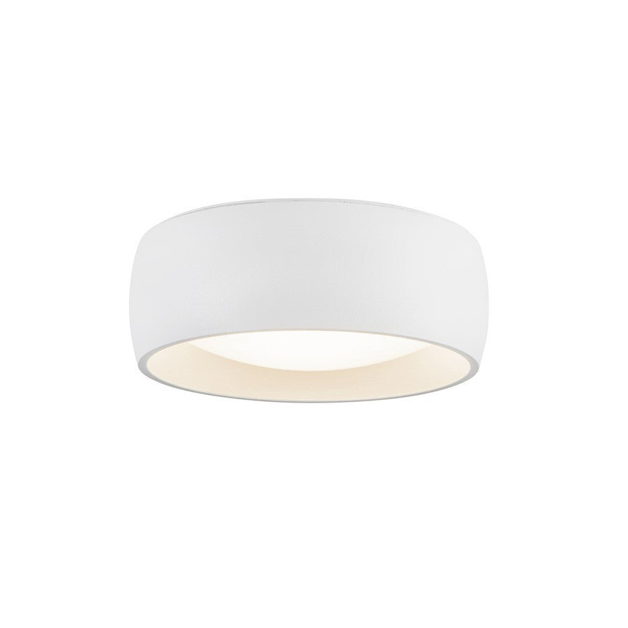 Kuzco Savile 4.75" LED Flush Mount, White/Frosted Acrylic Diffuser - FM82104-WH