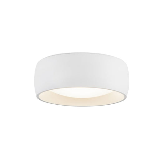 Kuzco Savile 4.75" LED Flush Mount, White/Frosted Acrylic Diffuser - FM82104-WH