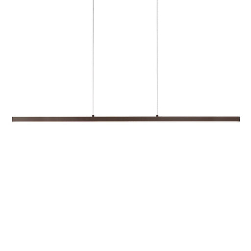 Kuzco Vega 56" LED Linear Pendant, Black/White Acrylic Diffuser - LP10356-BK