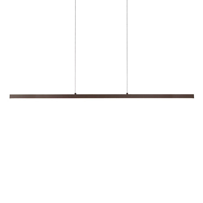 Kuzco Vega 56" LED Linear Pendant, Black/White Acrylic Diffuser - LP10356-BK