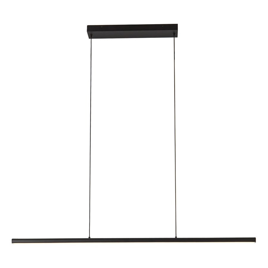 Kuzco Drift 45" Blk Dim LED Linear Pendant, Blk - LP12245-BK