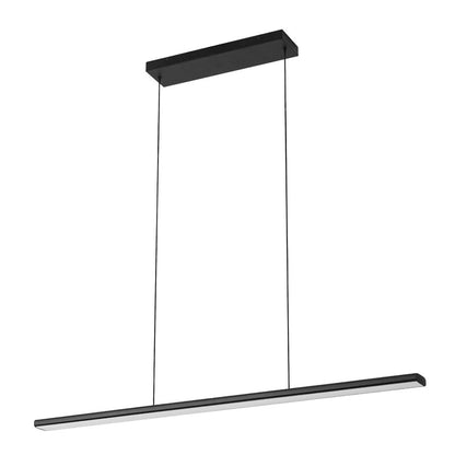 Kuzco Drift 45" Black Dimmable LED Linear Pendant, Black