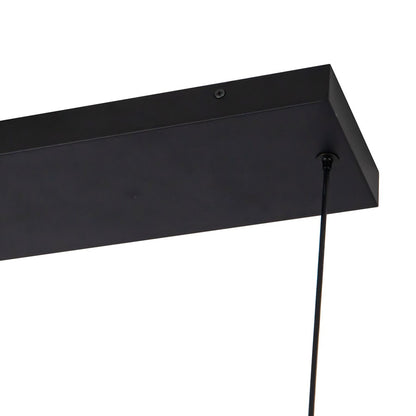 Kuzco Drift 45" Black Dimmable LED Linear Pendant, Black