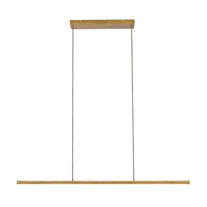 Kuzco Drift 45" Brass Dim LED Linear Pendant, Vintage Brass - LP12245-VB