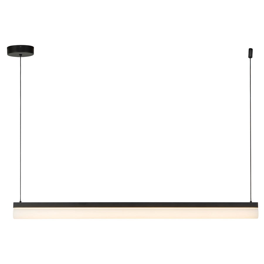 Kuzco Nio 45" Blk Dim LED Linear Pendant, Blk - LP13645-BK